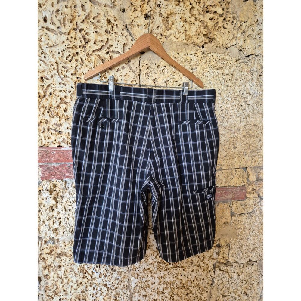 Dickies Vintage Plaid Cargo Shorts Men's Size 40 Skater Workwear Y2K